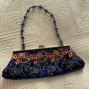 Beaded small evening bag